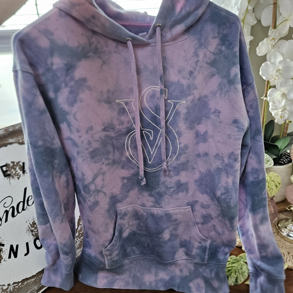 Victoria Secret Tie Dye Hoodie Sz XS